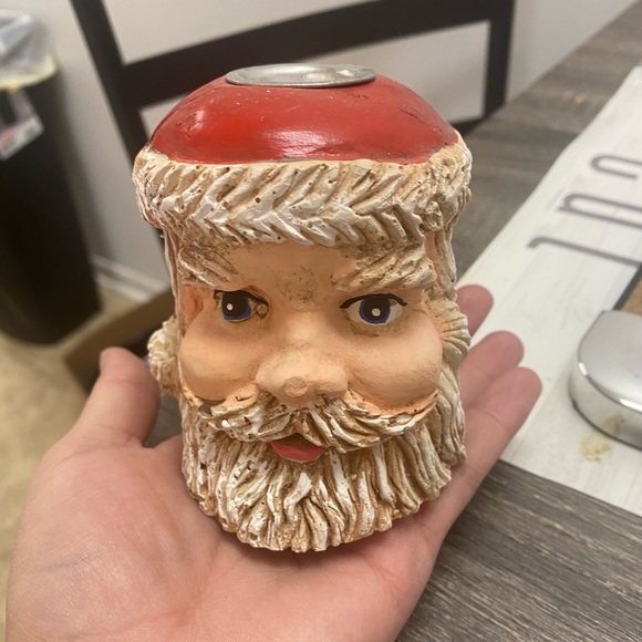 Santa 🎅🏼 head candle holder - Picture 3 of 6